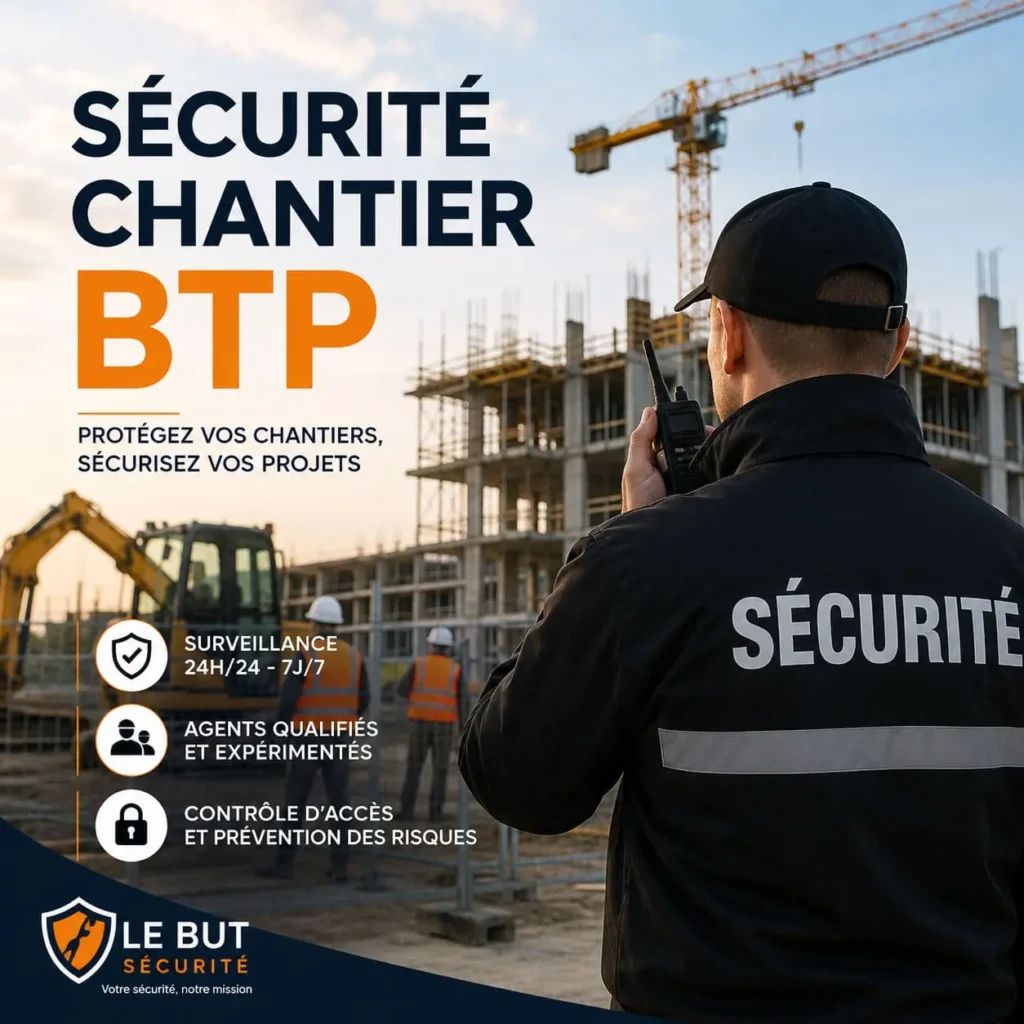 agent ed Sécurité Chantier BTP Bordeaux